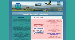 Desktop Screenshot of cpie65.fr